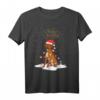 Rhodesian Ridgeback Merry Christmas Xmas Hund T-Shirt – Lustiges Weihnachtsdesign für Hundeliebhaber, Dog Mom & Gassi Kleidung für Weihnachten und Silvester