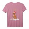 Rhodesian Ridgeback Merry Christmas Xmas Hund T-Shirt – Lustiges Weihnachtsdesign für Hundeliebhaber, Dog Mom & Gassi Kleidung für Weihnachten und Silvester