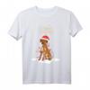 Rhodesian Ridgeback Merry Christmas Xmas Hund T-Shirt – Lustiges Weihnachtsdesign für Hundeliebhaber, Dog Mom & Gassi Kleidung für Weihnachten und Silvester