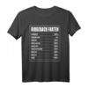 Rhodesian Ridgeback Fakten Hundehalter Gassi T-Shirt – Lustiges Geschenk für Ridgeback Fans, Züchter & Hundebesitzer