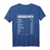 Rhodesian Ridgeback Fakten Hundehalter Gassi T-Shirt – Lustiges Geschenk für Ridgeback Fans, Züchter & Hundebesitzer