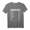 Rhodesian Ridgeback Fakten Hundehalter Gassi T-Shirt – Lustiges Geschenk für Ridgeback Fans, Züchter & Hundebesitzer