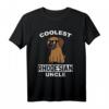 Coolest Rhodesian Ridgeback Uncle Lustiges Hund T-Shirt – Perfektes Geschenk für Ridgeback Liebhaber und Hundebesitzer