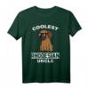 Coolest Rhodesian Ridgeback Uncle Lustiges Hund T-Shirt – Perfektes Geschenk für Ridgeback Liebhaber und Hundebesitzer