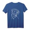 Lustiges Riesenschnauzer T-Shirt mit Sonnenbrille – Perfektes Geschenk für Hundeliebhaber und Züchter
