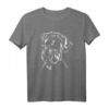 Lustiges Riesenschnauzer T-Shirt mit Sonnenbrille – Perfektes Geschenk für Hundeliebhaber und Züchter