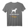 Riesenschnauzer Papa T-Shirt - Perfektes Geschenk für Hundeväter und Schnauzer-Fans
