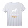 Riesenschnauzer Papa T-Shirt - Perfektes Geschenk für Hundeväter und Schnauzer-Fans