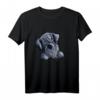 Lustiges Schnauzer Hund T-Shirt – Geschenk für Hundefreunde, Hundeliebhaber & Schnauzer Fans zu Geburtstag & Weihnachten