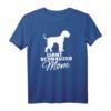 Riesenschnauzer Mama T-Shirt - Für Hundemütter & Schnauzer-Liebhaberinnen, Klassisch geschnitten