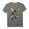Riesenschnauzer Weihnachten Santa reiten Hunde Geschenk T-Shirt - Lustiges Weihnachts-Tiermotiv für Hunde- und Tierliebhaber