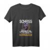 Damen Riesenschnauzer Schnauzer Hund T-Shirt mit V-Ausschnitt – Lustiges Fanartikelgeschenk für Hundeliebhaber & Schnauzer-Fans
