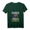 Damen Riesenschnauzer Schnauzer Hund T-Shirt mit V-Ausschnitt – Lustiges Fanartikelgeschenk für Hundeliebhaber & Schnauzer-Fans