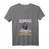 Damen Riesenschnauzer Schnauzer Hund T-Shirt mit V-Ausschnitt – Lustiges Fanartikelgeschenk für Hundeliebhaber & Schnauzer-Fans