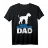 Riesenschnauzer Papa T-Shirt für Hundebesitzer und Väter - Klassisch geschnitten, doppelt genähter Saum
