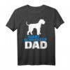 Riesenschnauzer Papa T-Shirt für Hundebesitzer und Väter - Klassisch geschnitten, doppelt genähter Saum