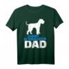 Riesenschnauzer Papa T-Shirt für Hundebesitzer und Väter - Klassisch geschnitten, doppelt genähter Saum