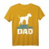 Riesenschnauzer Papa T-Shirt für Hundebesitzer und Väter - Klassisch geschnitten, doppelt genähter Saum