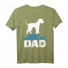 Riesenschnauzer Papa T-Shirt für Hundebesitzer und Väter - Klassisch geschnitten, doppelt genähter Saum