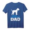 Riesenschnauzer Papa T-Shirt für Hundebesitzer und Väter - Klassisch geschnitten, doppelt genähter Saum
