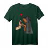 Rottweiler Liebe Hunde Frauchen Damen T-Shirt – Süßes Hundemotiv, Geschenkideen für Hundeliebhaber, Familien & Freunde