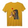 Rottweiler Liebe Hunde Frauchen Damen T-Shirt – Süßes Hundemotiv, Geschenkideen für Hundeliebhaber, Familien & Freunde