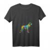 Damen Rottweiler T-Shirt mit V-Ausschnitt – Perfektes Geschenk für Hundeliebhaberinnen zu Weihnachten & Geburtstag