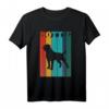 Rottweiler Geschenk Retro Rottie Silhouette T-Shirt - Vintage Hundedesign für Hundeliebhaber