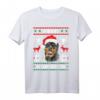 Rottweiler Frohe Waunachten Weihnachten Hund Rottie T-Shirt – Lustiges Ugly Sweater Design für Hundeliebhaber, Hundepapa & Hundemama als Geschenk