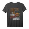 Rottweiler ist freundlich Pass auf beim Besitzer T-Shirt – Perfektes Geschenk für Hundeliebhaber, Tierfreunde & Rottweiler Fans