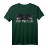 Rottweiler Motiv T-Shirt für Damen und Herren - Hundekopf Design, ideales Geschenk für Hundeliebhaber