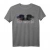 Rottweiler Motiv T-Shirt für Damen und Herren - Hundekopf Design, ideales Geschenk für Hundeliebhaber