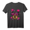 Rottweiler Valentines Shirt - Kawaii Rottweiler Liebhaber T-Shirt für Tier- und Hundeliebhaber am Valentinstag