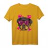 Rottweiler Valentines Shirt - Kawaii Rottweiler Liebhaber T-Shirt für Tier- und Hundeliebhaber am Valentinstag