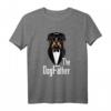 Rottweiler | The Dogfather Dog Tee – Lustiges Hundeliebhaber Geschenk für Geburtstag, Vatertag & Welpenfans