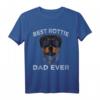 Rottweiler Papa Hund Welpe Vater T-Shirt für Männer & Opa - Perfekt für Hundeliebhaber und Familien
