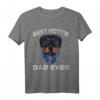 Rottweiler Papa Hund Welpe Vater T-Shirt für Männer & Opa - Perfekt für Hundeliebhaber und Familien