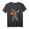 Dabbing Rottweiler T-Shirt - Funny Dog Lover Gifts, Trendy Dance Graphic Tee for Pets, Kids, Men & Women, Perfect Birthday & Christmas Gift