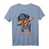 Dabbing Rottweiler T-Shirt - Funny Dog Lover Gifts, Trendy Dance Graphic Tee for Pets, Kids, Men & Women, Perfect Birthday & Christmas Gift