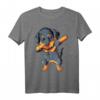 Dabbing Rottweiler T-Shirt - Funny Dog Lover Gifts, Trendy Dance Graphic Tee for Pets, Kids, Men & Women, Perfect Birthday & Christmas Gift