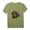 Rottweiler Face T-Shirt - Süßes Hundeliebhaber Design, Perfektes Geschenk für Rottweiler-Fans, Welpenbesitzer & Hundeliebhaber