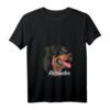 Seitenansicht Rottweiler Kopf T-Shirt mit V-Ausschnitt – Hochwertiges Hundemotiv, leichtes Basic-Shirt mit Doppelnaht
