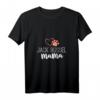 Damen Jack Russel Mama Shirt - Hundeliebe Geschenk für Frauen, Mütter & Hundebesitzer, Perfekt für Weihnachten & Geburtstag