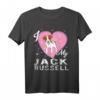 Ich liebe meinen Jack Russell Terrier T-Shirt – Für Hundeliebhaber und Fans des kleinen Vierbeiners