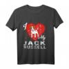 Ich liebe meinen Jack Russell Terrier - Lustiges Langarmshirt für Hunde-Fans und Tierliebhaberinnen