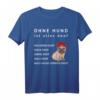 Ohne Hund ist alles Doof - Lustiges Mops Motiv T-Shirt für Hundeliebhaber & Hundebesitzer als Geschenkidee