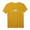 Parson Russell Terrier Herzschlag T-Shirt – Geschenk für Hundeliebhaber, Herrchen & Frauchen, perfekt zum Gassi & in der Hundeschule