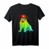 Farbenfrohes Jack Russell Terrier T-Shirt - Lustiges Hunde Geschenk für Hundeliebhaber, Herrchen & Frauchen