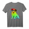 Farbenfrohes Jack Russell Terrier T-Shirt - Lustiges Hunde Geschenk für Hundeliebhaber, Herrchen & Frauchen
