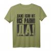 Lustiges russisches T-Shirt mit Spruch 'Auch wenn nein trotzdem ja' – Perfektes Geschenk für Russen und Russlandfans